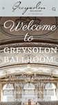Mobile Screenshot of greysolonballroom.com
